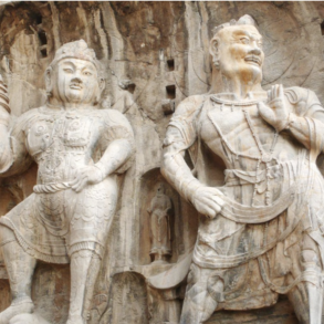 20/8 Xi’an → Luoyang – Longmen-grotten & Wittepaardtempel